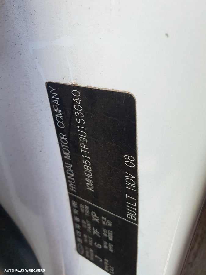 2009 Hyundai I30 Intercooler