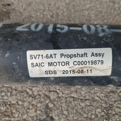 2015-2025 Ldv G10 Rear Drive Shaft