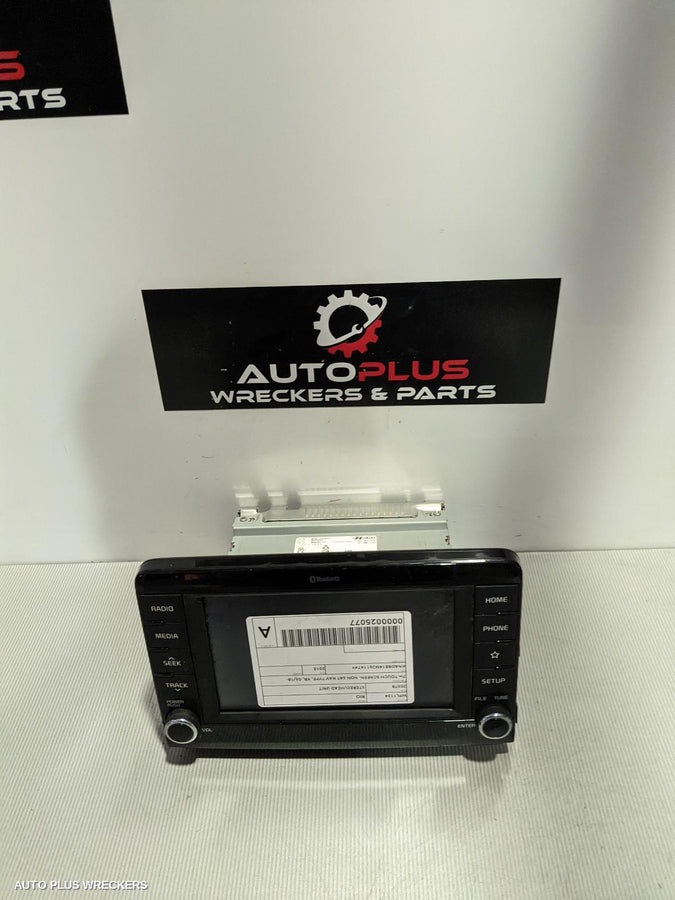 2018 Kia Rio Radio Cd Dvd Sat Tv