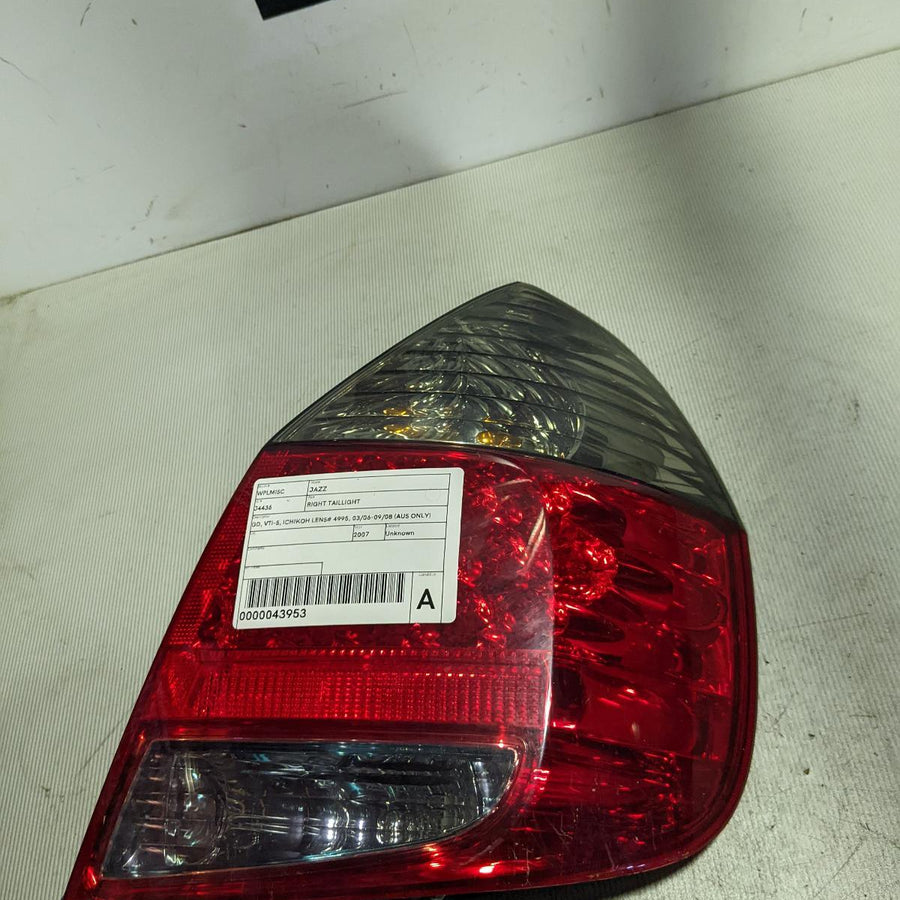 2007 Honda Jazz Right Taillight