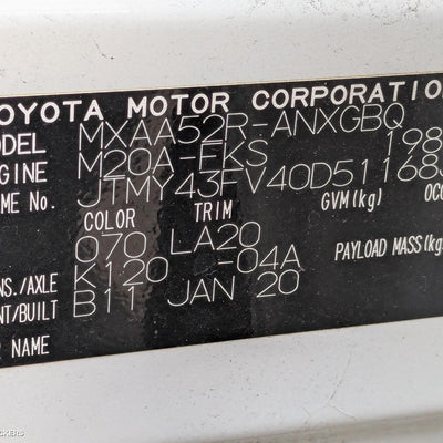 2020 Toyota Rav4 Left Rear Trailing Arm