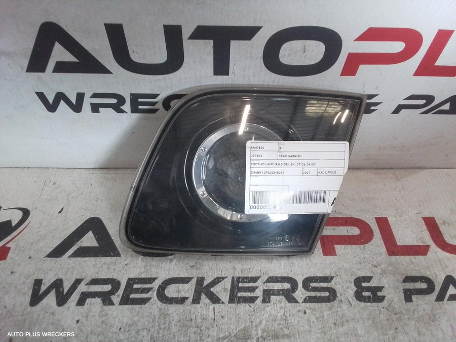 2007 Mazda 3 Rear Garnish