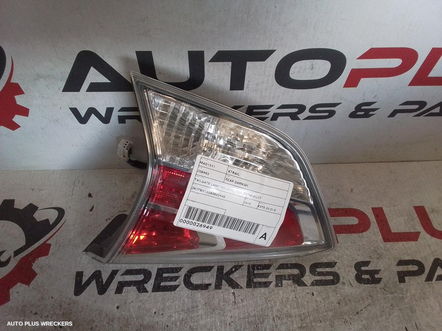 2015 Nissan Xtrail Rear Garnish