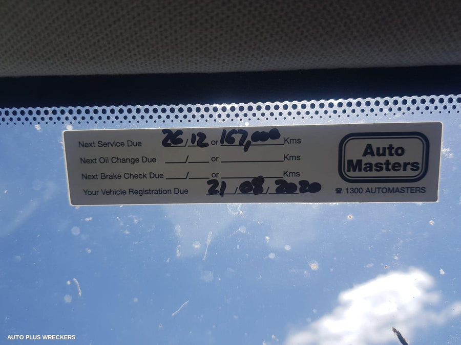 2014 Hyundai I20 Right Front Door Window