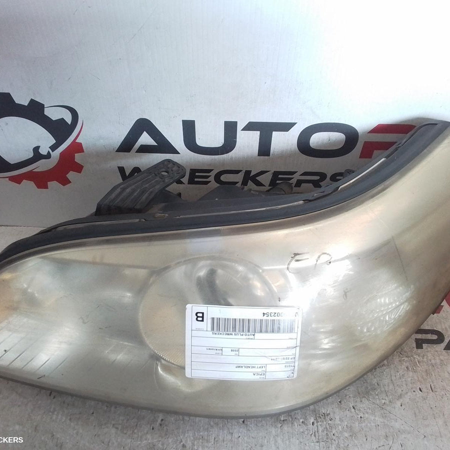 2008 Holden Epica Left Headlamp