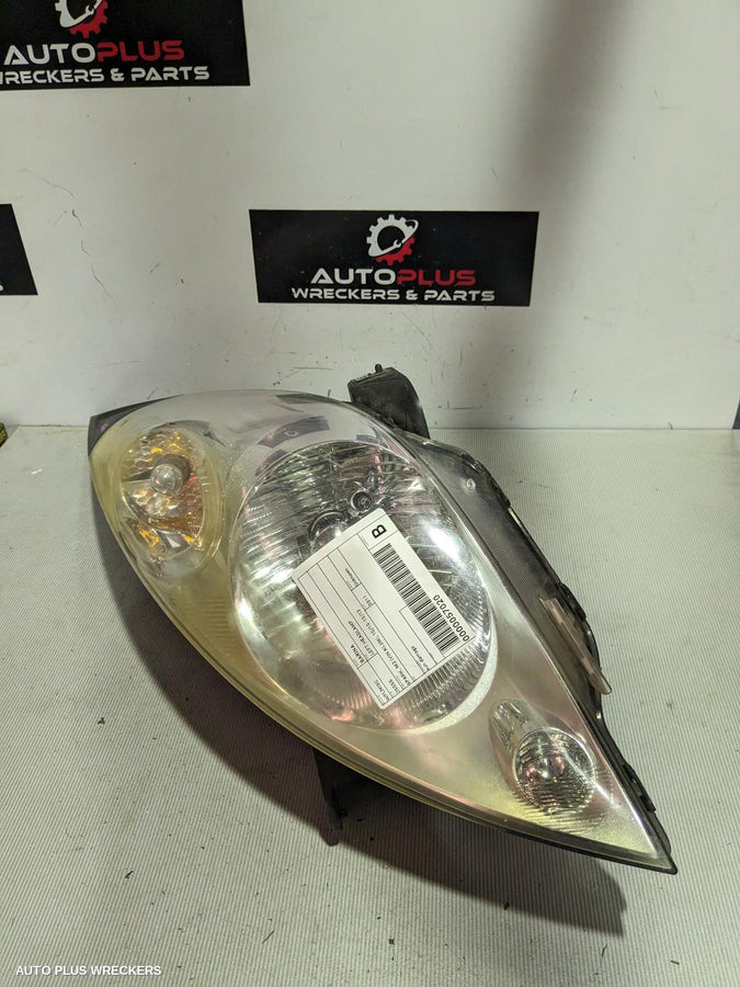 2011 Holden Barina Left Headlamp