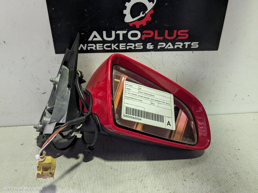 2004-2008 Audi A4 Right Door Mirror