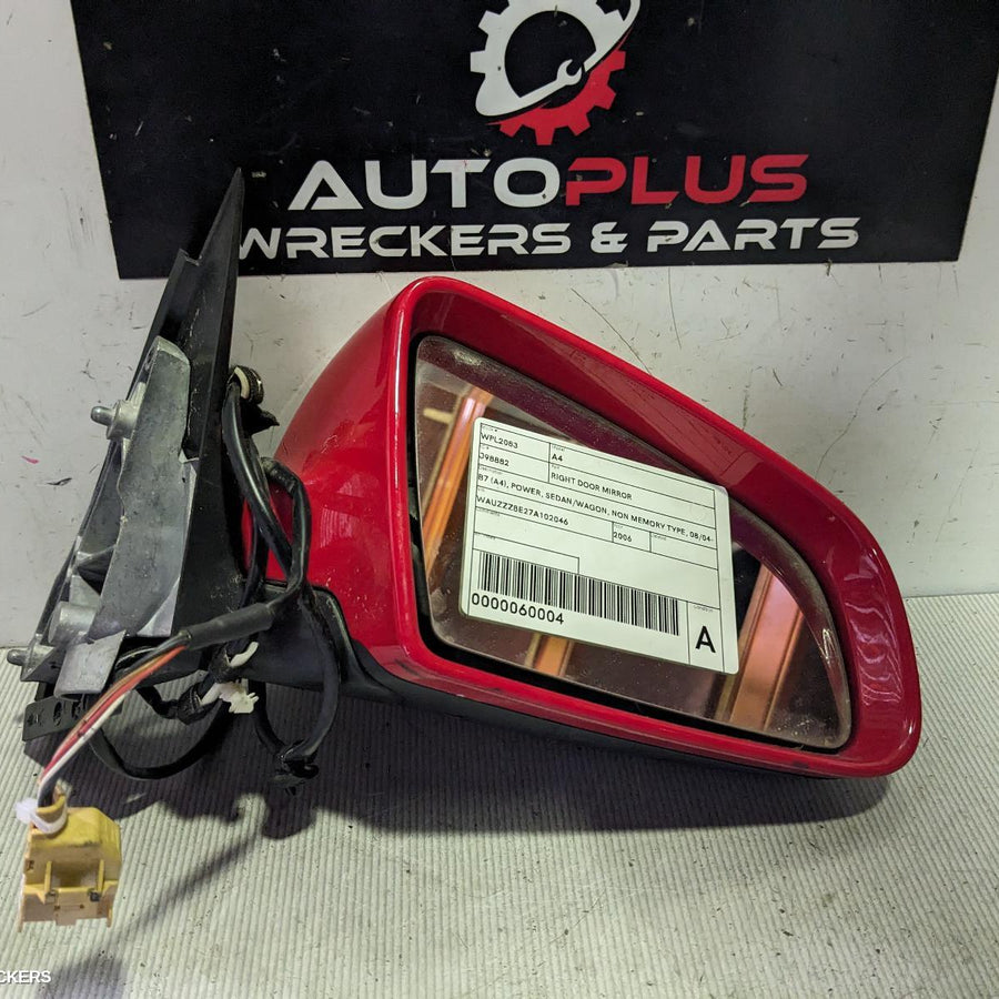 2004-2008 Audi A4 Right Door Mirror