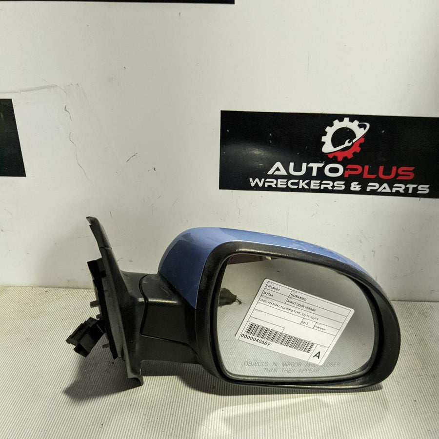 2011-2019 Ssangyong Korando Right Door Mirror