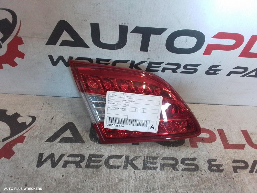 2012-2017 Nissan Pulsar Left Taillight