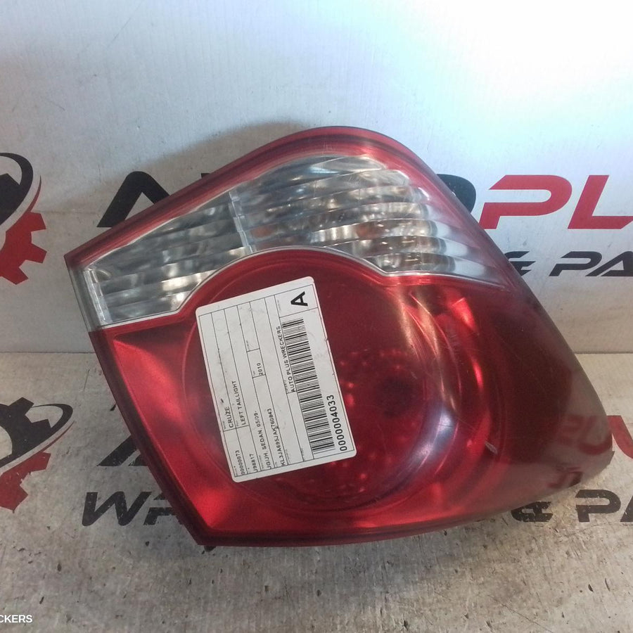 2009-2017 Holden Cruze Left Taillight