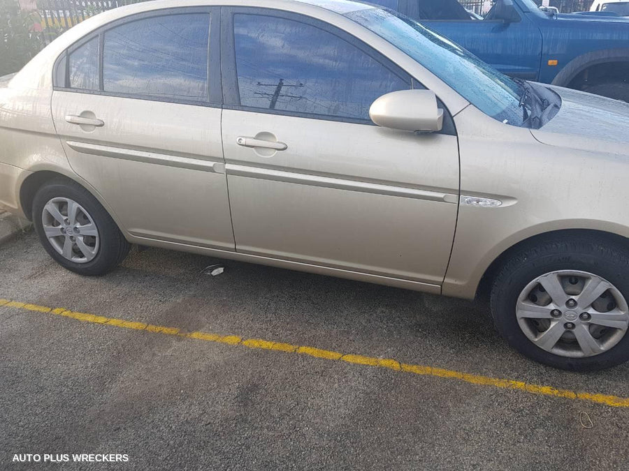 2007 Hyundai Accent Left Rear Wnd Reg Motor