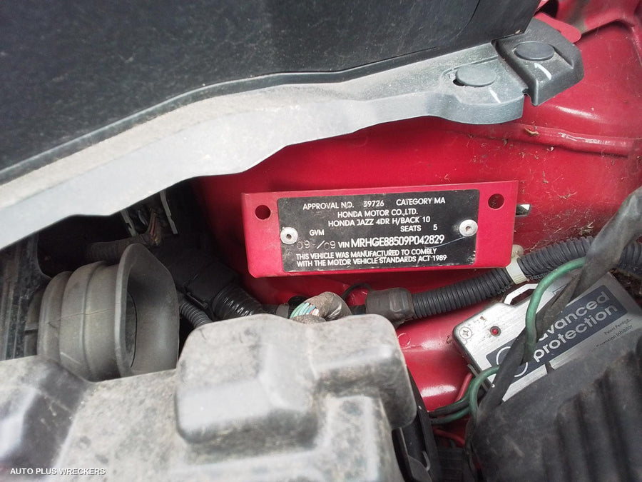 2010 Honda Jazz Radio Cd Dvd Sat Tv