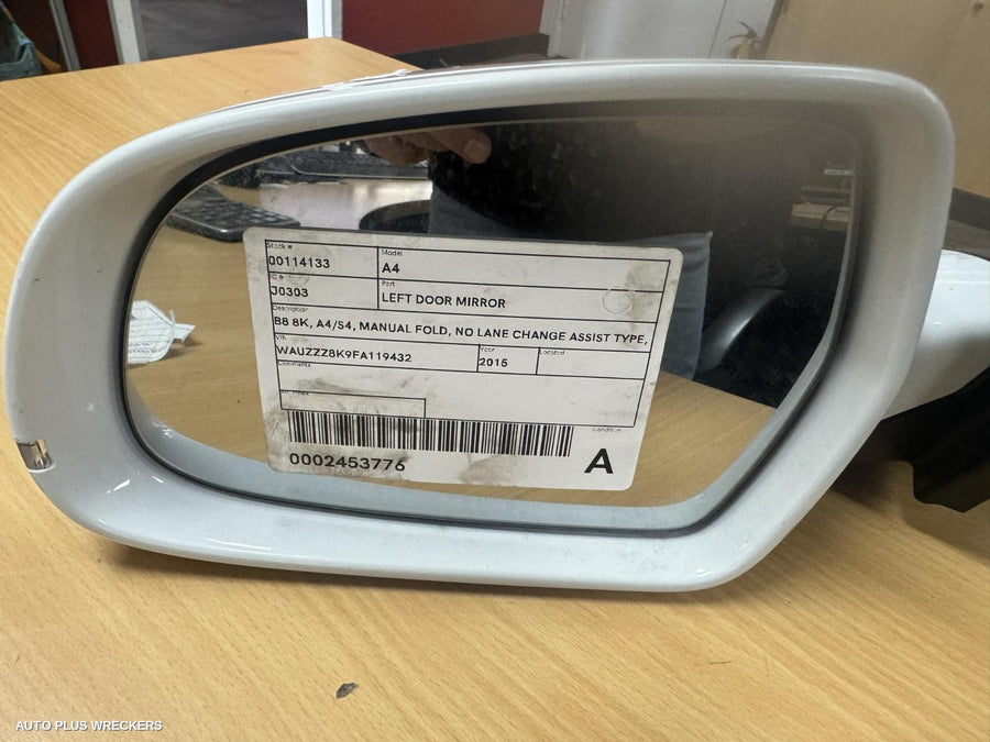 2009-2016 Audi A4 Left Door Mirror