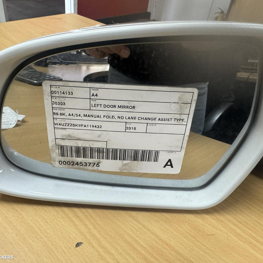 2009-2016 Audi A4 Left Door Mirror