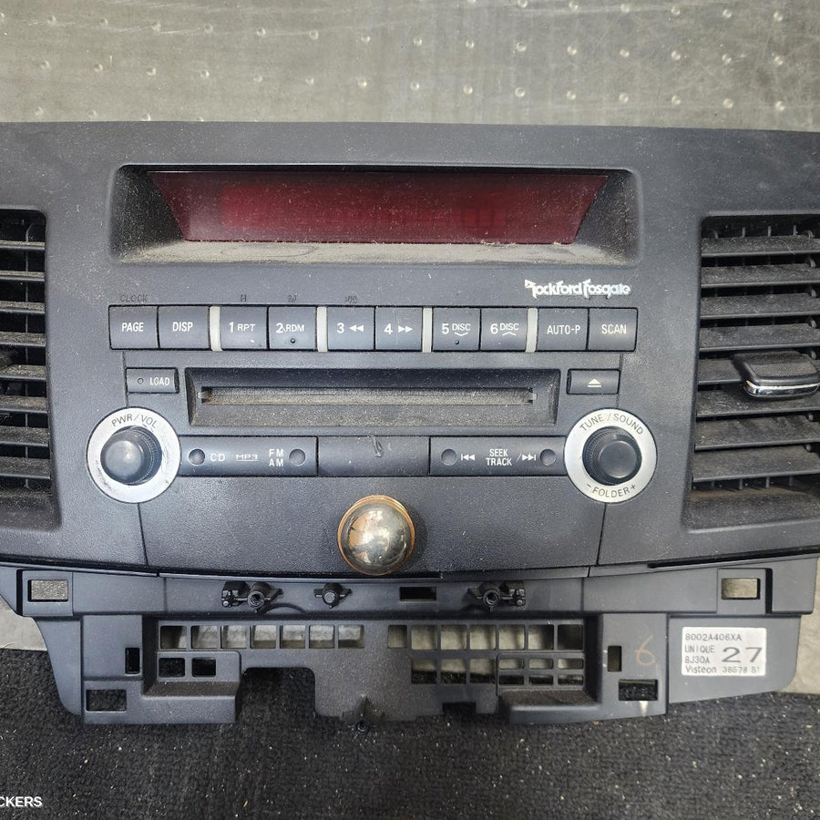 2007-2012 Mitsubishi Lancer Radio Cd Dvd Sat Tv