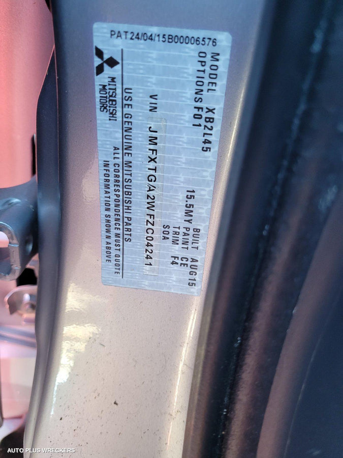 2015 Mitsubishi Asx Instrument Cluster