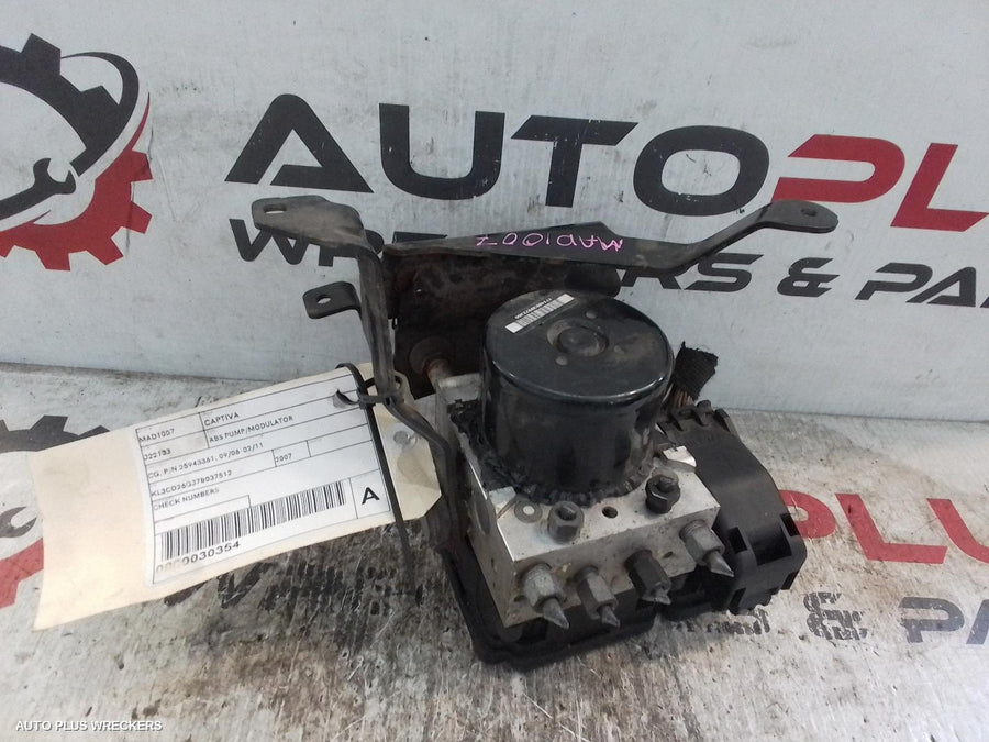 2006-2011 Holden Captiva Abs Pump Modulator