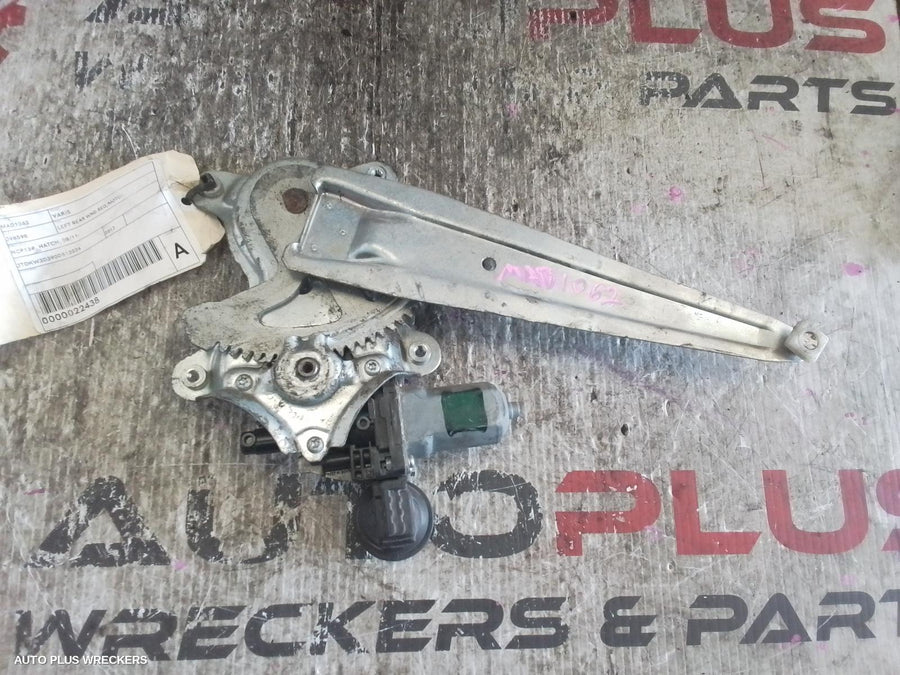 2011-2020 Toyota Yaris Left Rear Wnd Reg Motor