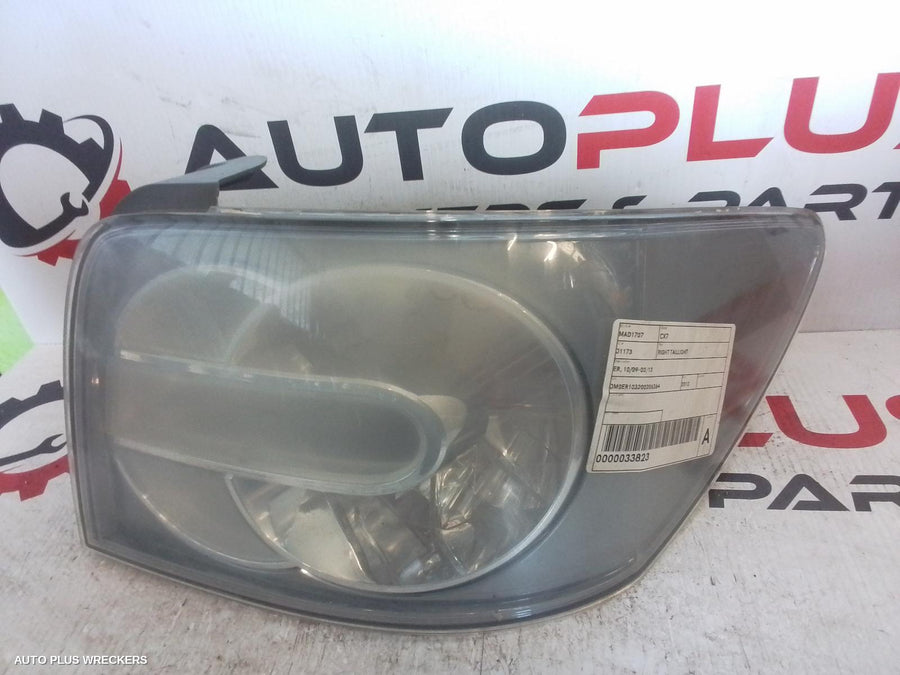 2009-2012 Mazda Cx7 Right Taillight