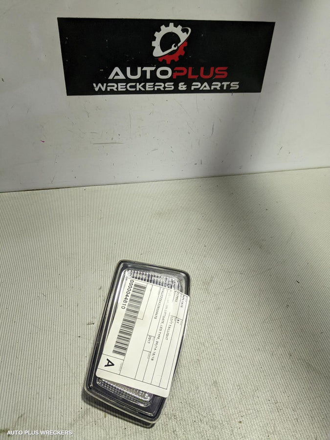 2017 Audi A1 Left Taillight