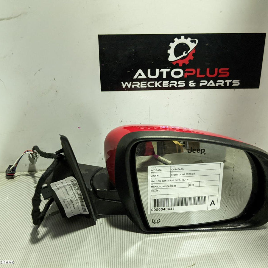 2017-2021 Jeep Compass Right Door Mirror