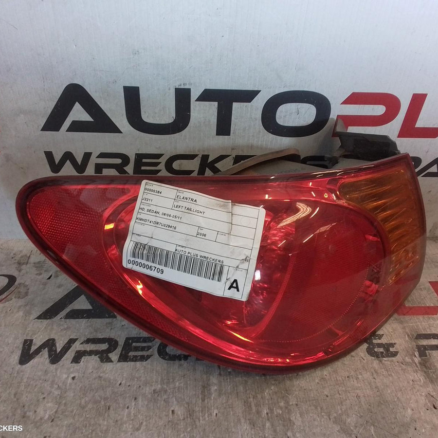 2006-2011 Hyundai Elantra Left Taillight