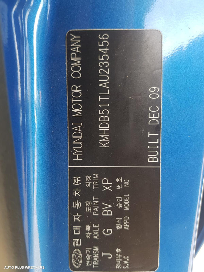 2010 Hyundai I30 Fan