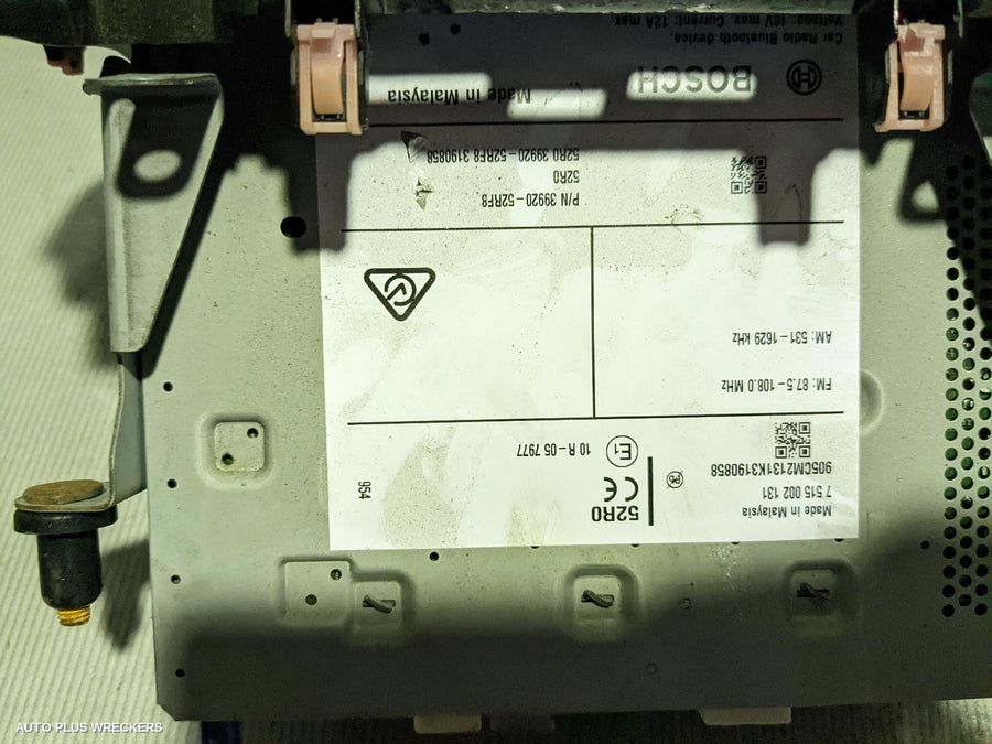 2019 Suzuki Swift Radio Cd Dvd Sat Tv