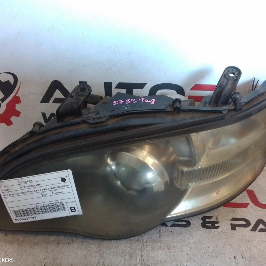 2005-2006 Subaru Outback Left Headlamp