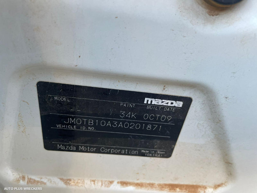 2009 Mazda Cx9 Door Boot Gate Lock