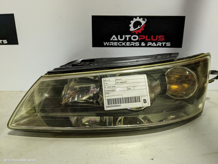 2006 Hyundai Sonata Left Headlamp