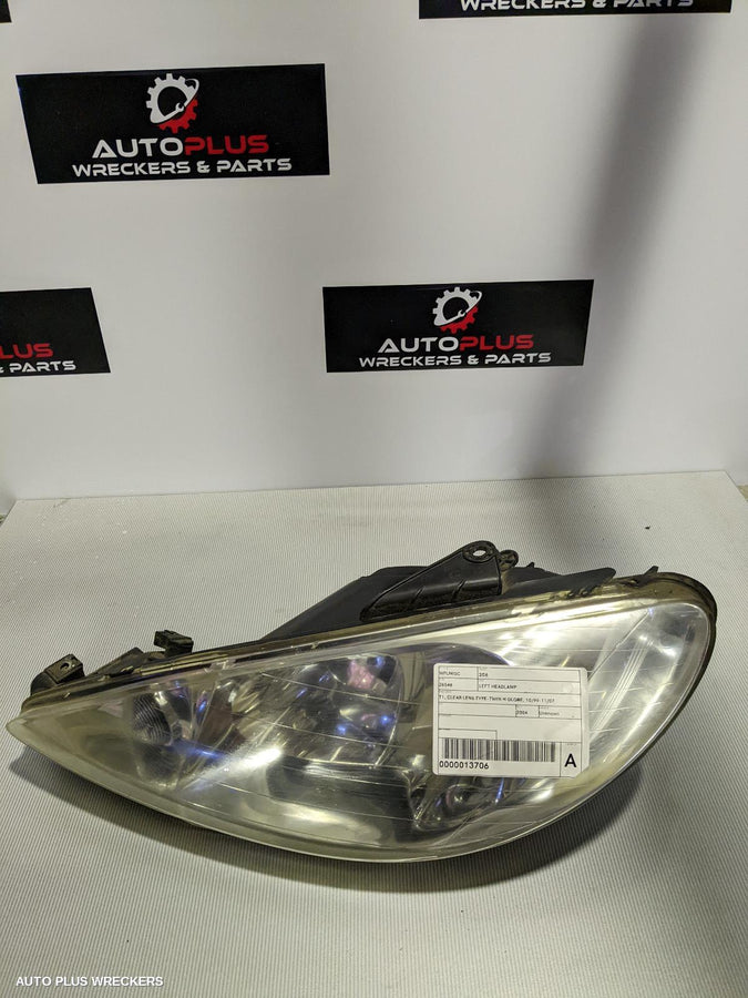 2004 Peugeot 206 Left Headlamp
