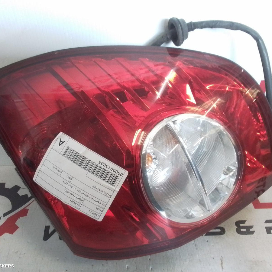 2011 Holden Captiva Right Taillight