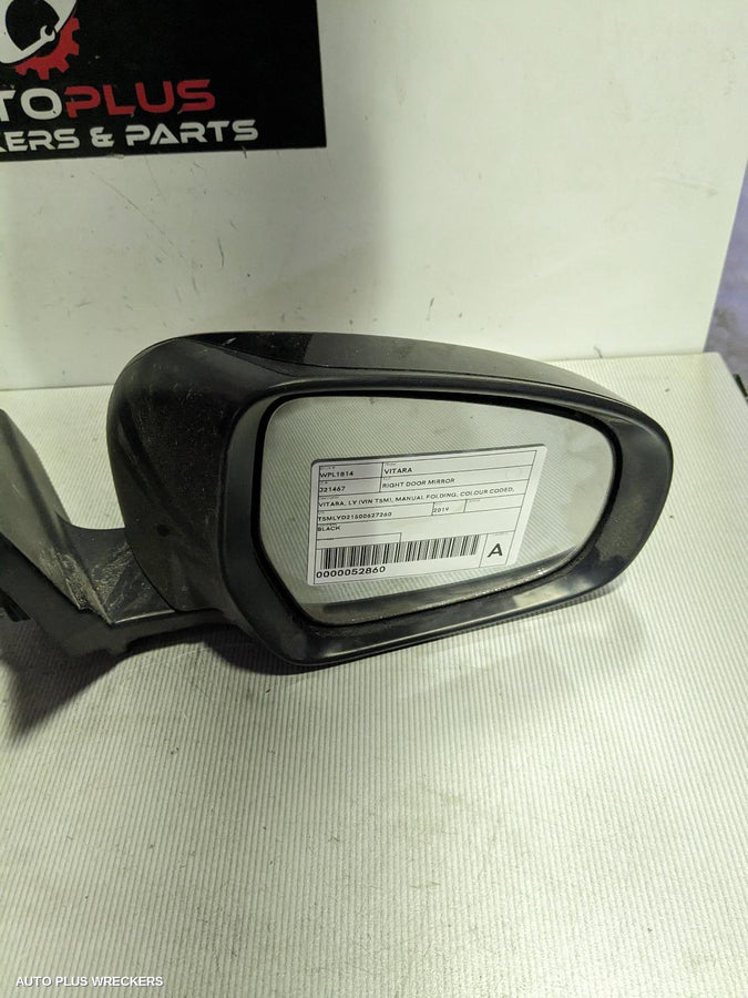 2015-2025 Suzuki Vitara Right Door Mirror