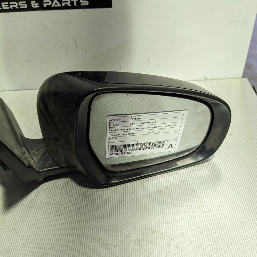 2015-2025 Suzuki Vitara Right Door Mirror