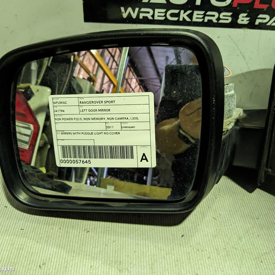 2009-2013 Land Rover Rangerover Sport Left Door Mirror