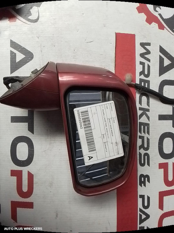 2004-2013 Nissan Tiida Right Door Mirror