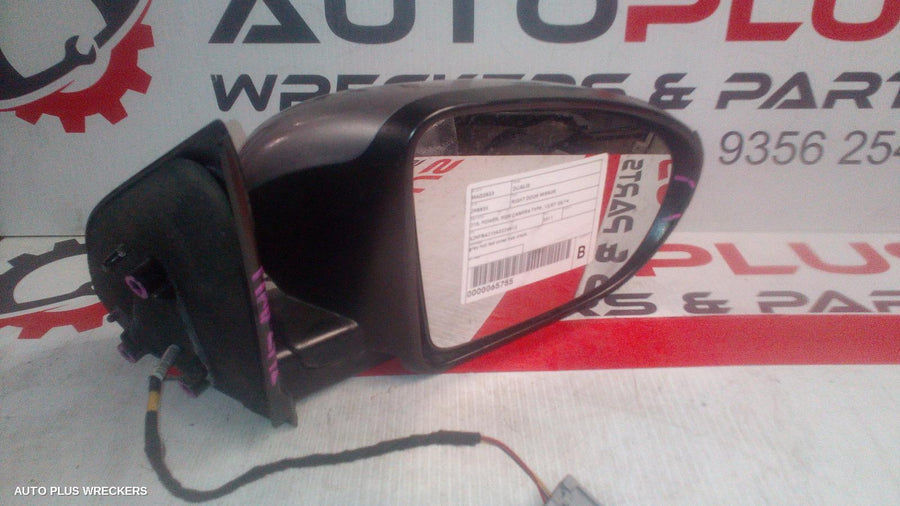 2007-2014 Nissan Dualis Right Door Mirror
