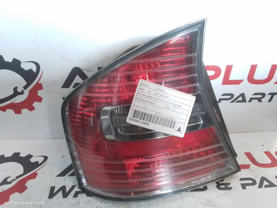 2003-2006 Subaru Liberty Left Taillight
