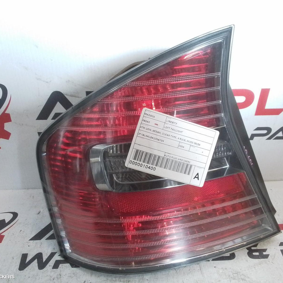 2003-2006 Subaru Liberty Left Taillight