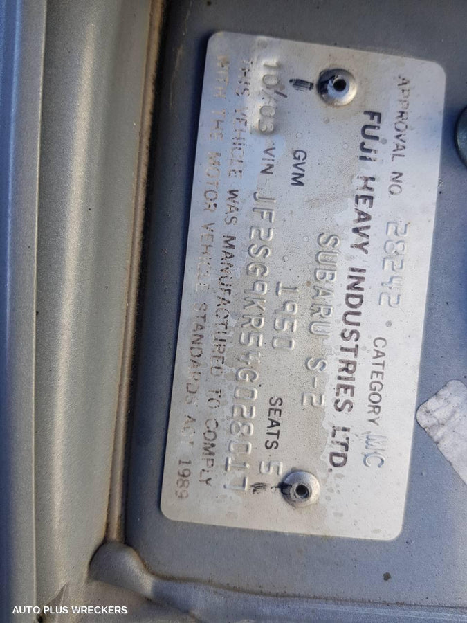 2003 Subaru Forester Grille