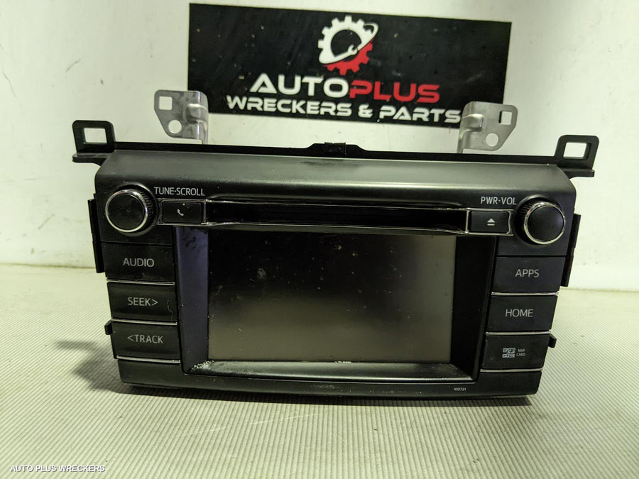 2018 Toyota Rav4 Radio Cd Dvd Sat Tv