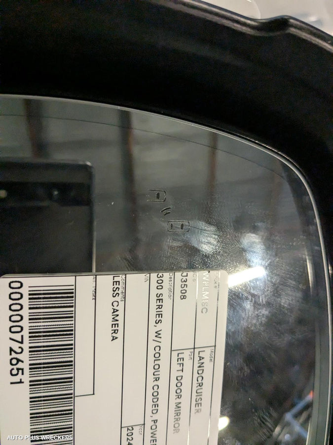 2024 Toyota Landcruiser Left Door Mirror