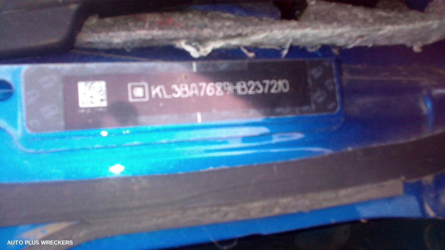 2018 Holden Trax Door Boot Gate Lock