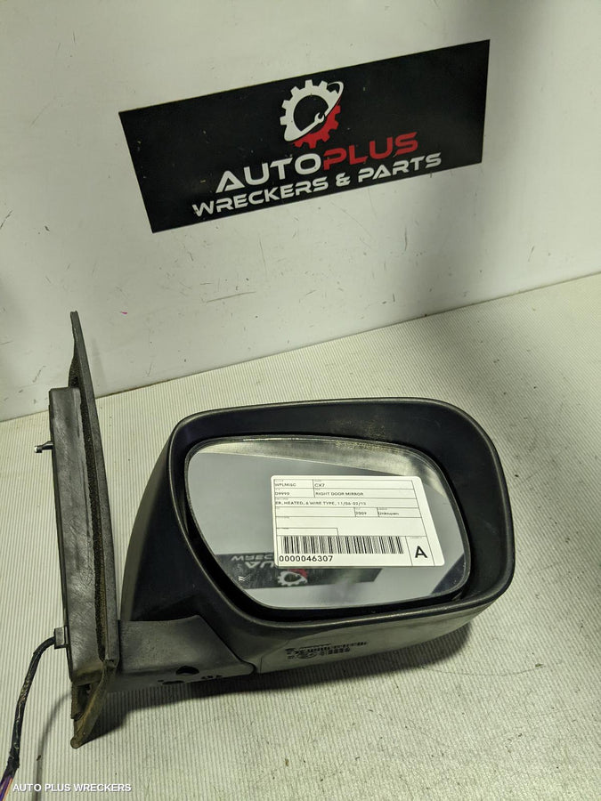 2009 Mazda Cx7 Right Door Mirror