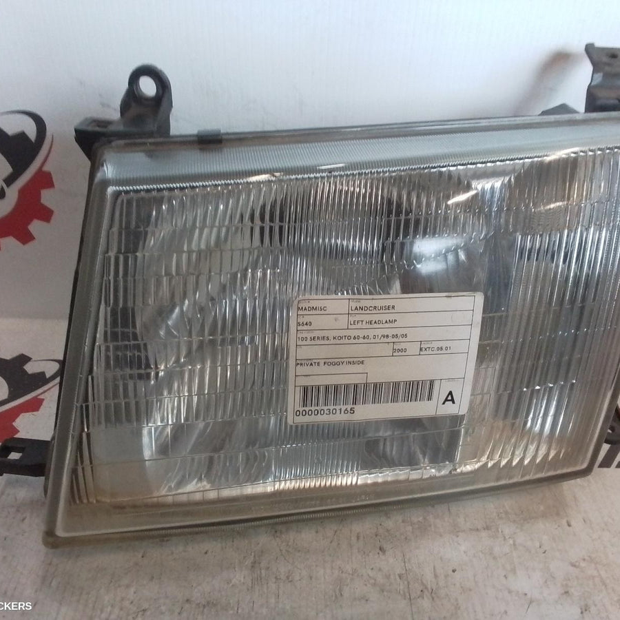 2000 Toyota Landcruiser Left Headlamp