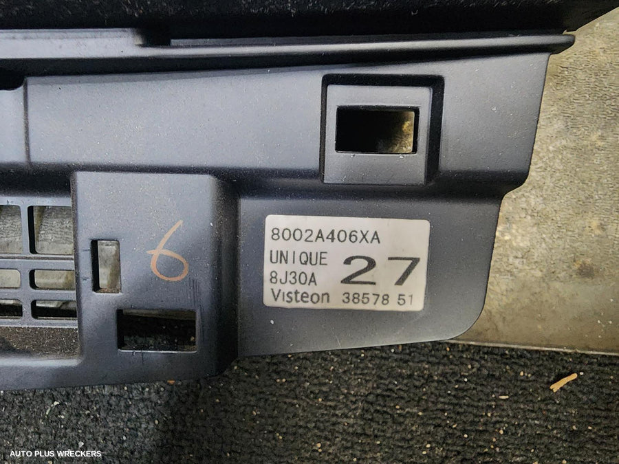 2007-2012 Mitsubishi Lancer Radio Cd Dvd Sat Tv