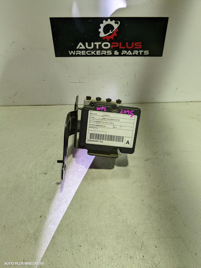 2016 Kia Cerato Abs Pump Modulator