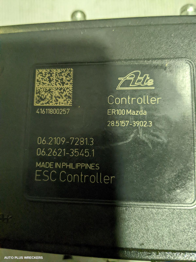 2016 Mazda 2 Abs Pump Modulator